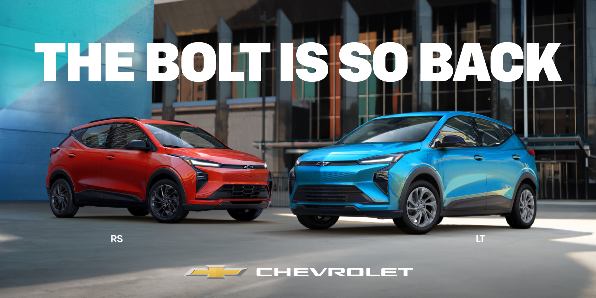 The Chevrolet Bolt is Back