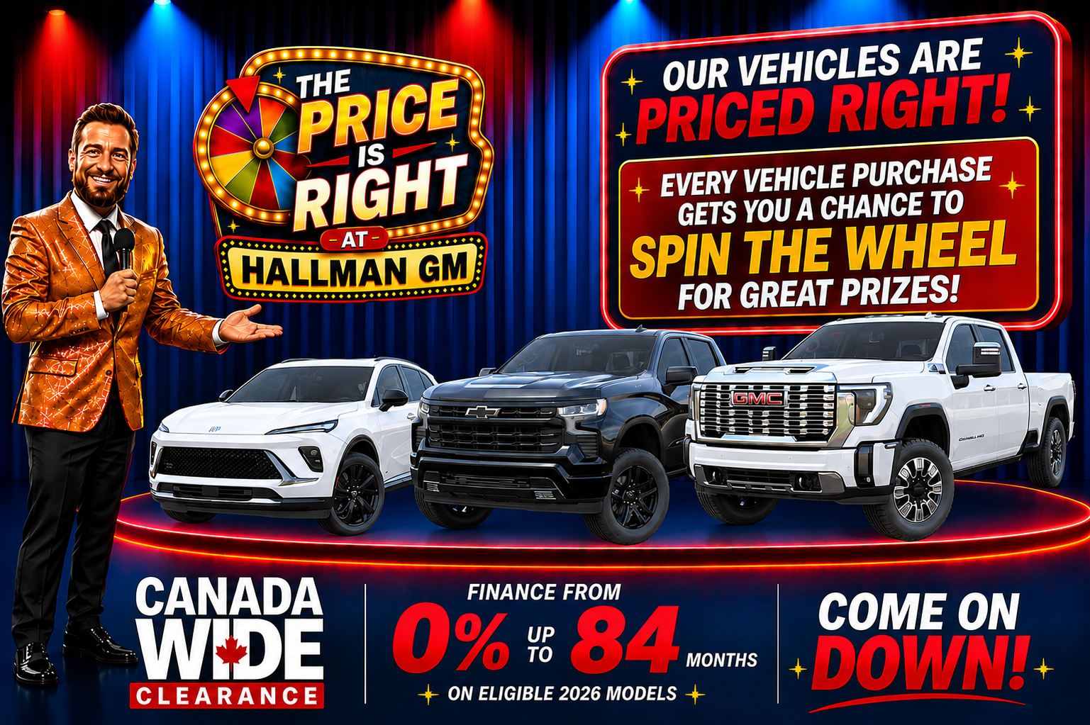 The Price Is Right at Hallman GM
